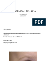 Afakia Kongenital