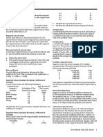 FM1 04 Investment Risk and Return Excercises