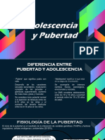 Adolescencia y Pubertad 