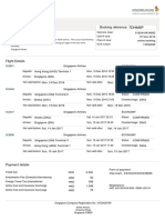 MB Tickets Receipts