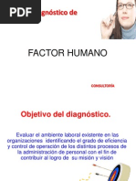 Diagnostico Del Factor Humano