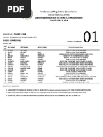 Agricultural Engineers 08-2018 Room Assignment