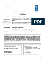 Landslide Disaster Risk Management in Bosnia and Herzegovina - Rev