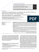 (STUDY2) Traffic Flow in or Air Quality During Ortho Surgery Anderssen