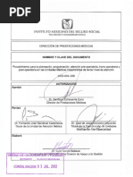 2430-003-006 Procedimiento para La Planeación, Programación, Atención Pre-Operatoria, Transoperatoria