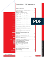 Sourcemeter Smu Instruments: Selector Guide Series 2600B