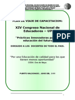 Plan de Viaje Congreso Eba