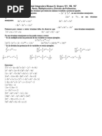 Actividades Matematica