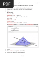 GeoGebra Tutorial: Angle Between Two Planes