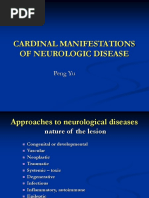 Cardinal Manifestations of Neurologic Disease