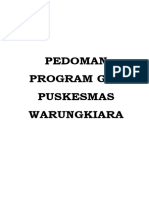 Pedoman Program Gizi Puskesmas Warungkiara