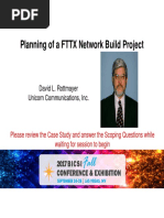 FTTH Infrastructure Components and Deployment Methods