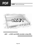 sZ81 sZ81: sZ81 - A ZX81 and ZX80 Emulator Using SDL