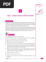 Cell Structure and Function NIOS PDF