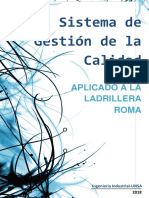 Sistema de Gestion de La Calidad Ladrillera ROMA