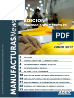 Boletin Confecciones y Textil - Enero A Junio 2017