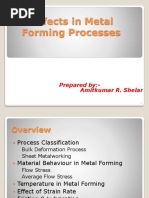 Defects in Metal Forming Processes: Prepared By:-Amitkumar R. Shelar