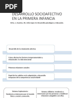 Desarrollo Socioafectivo en La Primera Infancia 