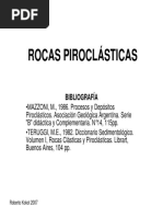 Rocas Pirocl y Volcanismo (Filminas)