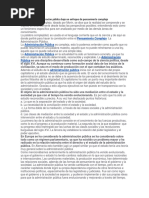 Historia de La Administración Pública Bajo Un Enfoque de Pensamiento Complejo