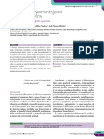 Síndrome de Enrojecimiento Genital y Corticodependencia