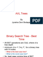 AVL Trees: by Jyostna Devi Bodapati