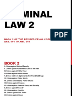 Criminal Law 2: Book 2 of The Revised Penal Code ART. 114 TO ART. 365