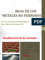 Clase 1 Metales No Ferrosos