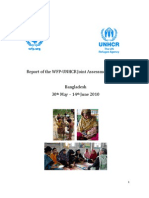 Report of The Rohingya Refugee Joint Assessment Mission by WFP-UNHCR