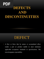 Defects AND Discontinuities