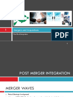 Integration in Mergers and Acquisitions