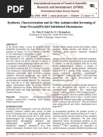 Synthesis, Characterization and in Vitro Antimicrobial Screening of Some PyrazolylPyridyl Substituted Dicoumarins