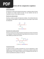 Folleto Nomenclatura de Los Compuestos Orgánicos