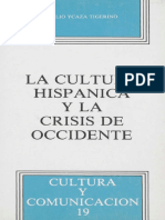 La Cultura Hispánica y La Crisis de Occidente