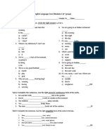 Module 5 - Test - II Group