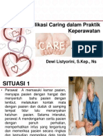 Seminar Keperawatan - Aplikasi Caring Dalam Praktik Keperawatan