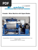 Sigma Mixer Catalog New