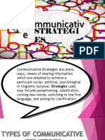 Communicativ E: Strategi ES