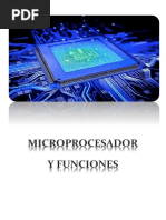 Microprocesador y Funciones