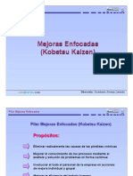 Mejoras Enfocadas Kobetsu Kaizen PDF