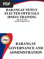 Brgy Governance and Administration