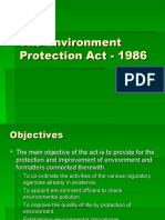 The Environment Protection Act - 1986