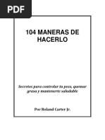 Secretos para Controlar Tu Peso, Quemar Grasa y Mantenerte Saludable