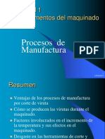 Fundamentos Del Maquinado