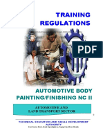 TR - Automotive Body Painting Finishing NC II