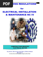 TR Electrical Installation and Maintenance NC IV