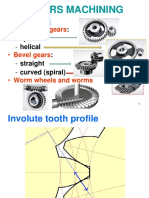 Gears Machining: Gear Types