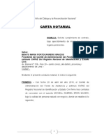 Carta Notarial