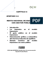 4.2. Renta Nacional de Equilibrio Con Sector Publico