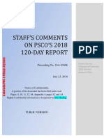 Staff Comments On PSCo 120-Day Report - PUBLIC - Redacted